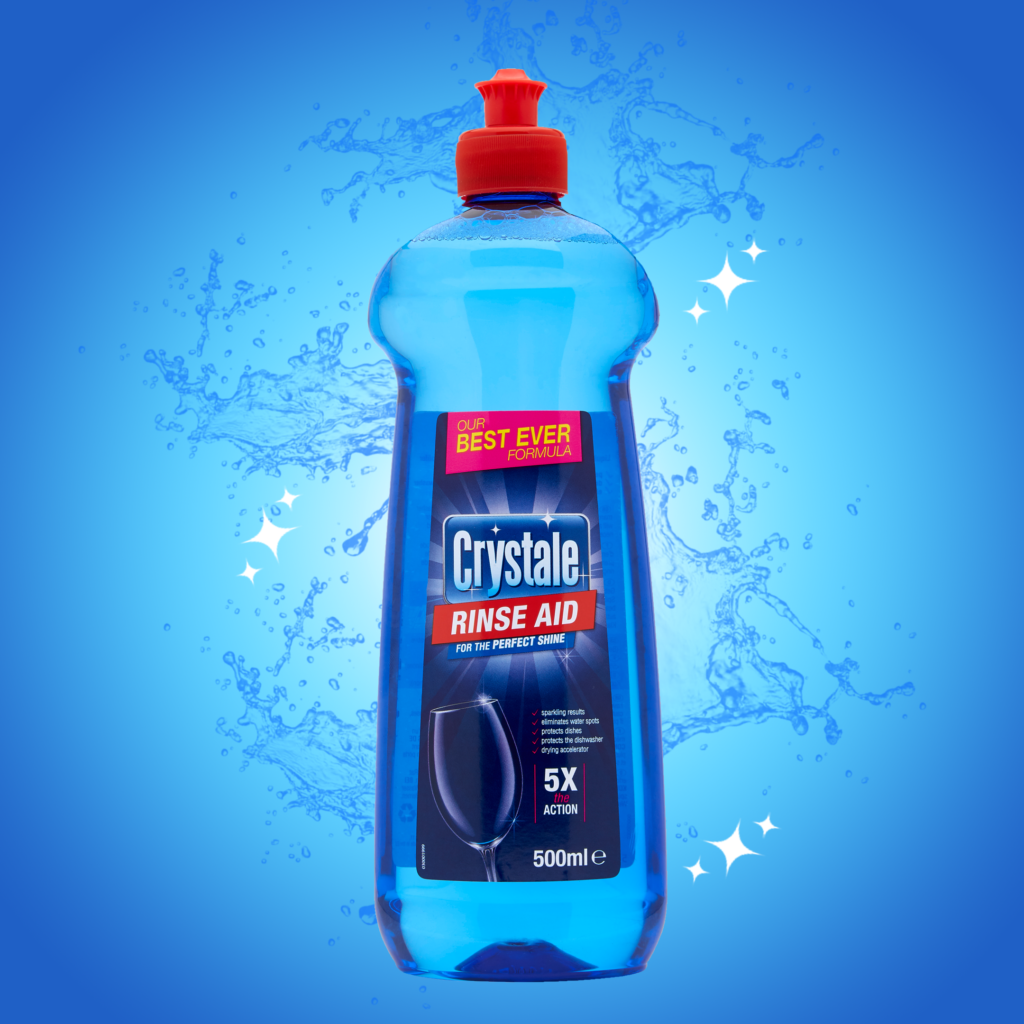 Crystale Rinse Aid Crystale inwash Dishwasher Cleaner