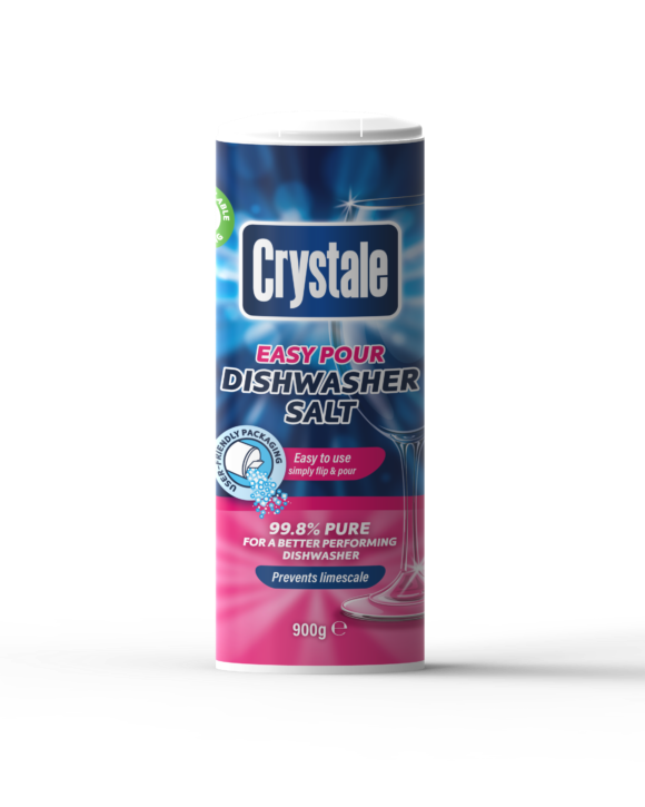 Crystale Dishwasher Salt Easy Pour Shaker Crystale inwash Dishwasher