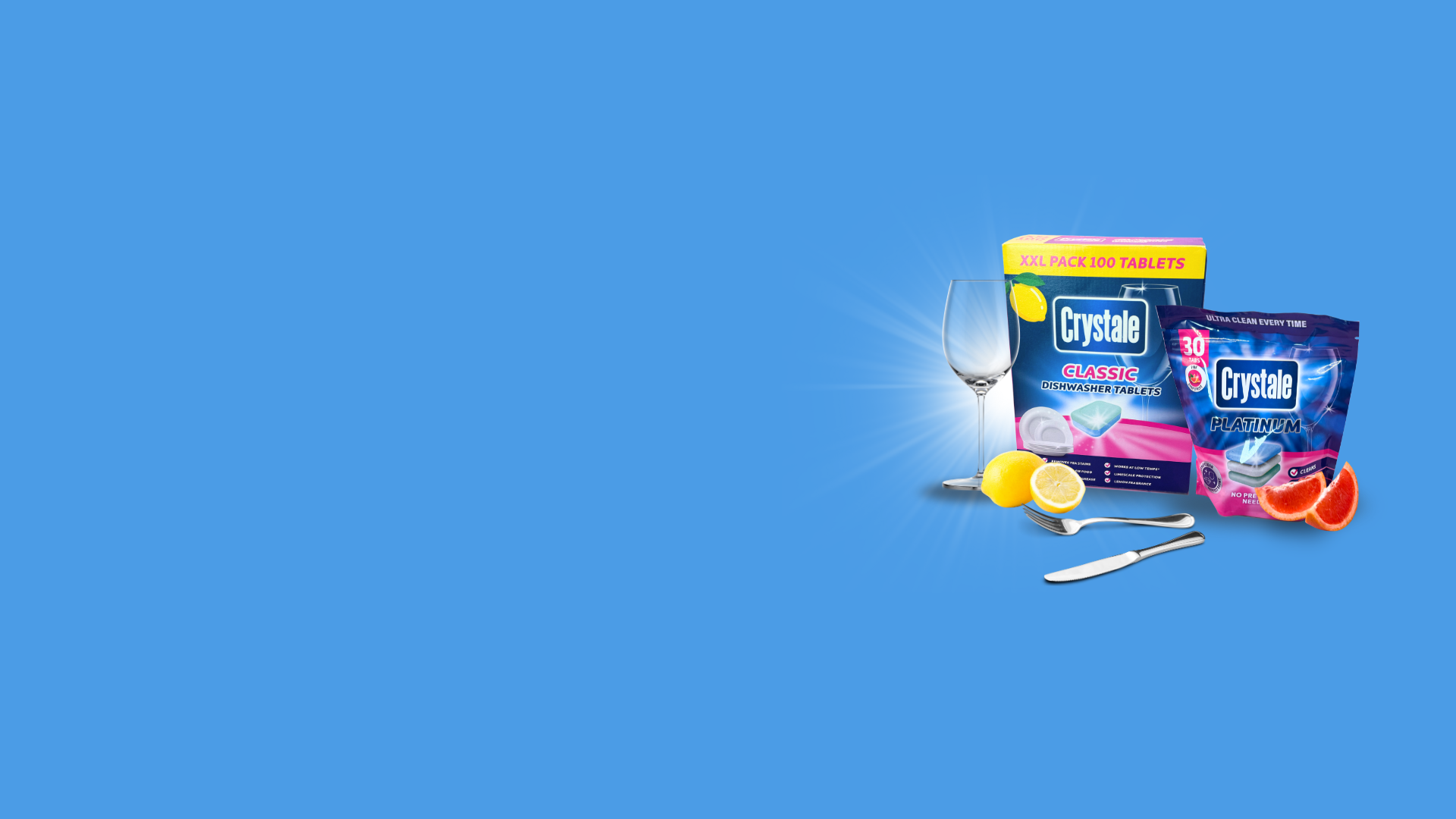 Crystale in-wash Dishwasher Cleaner