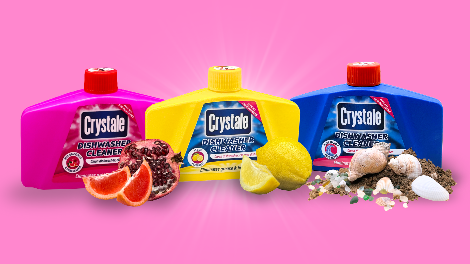 Crystale in-wash Dishwasher Cleaner