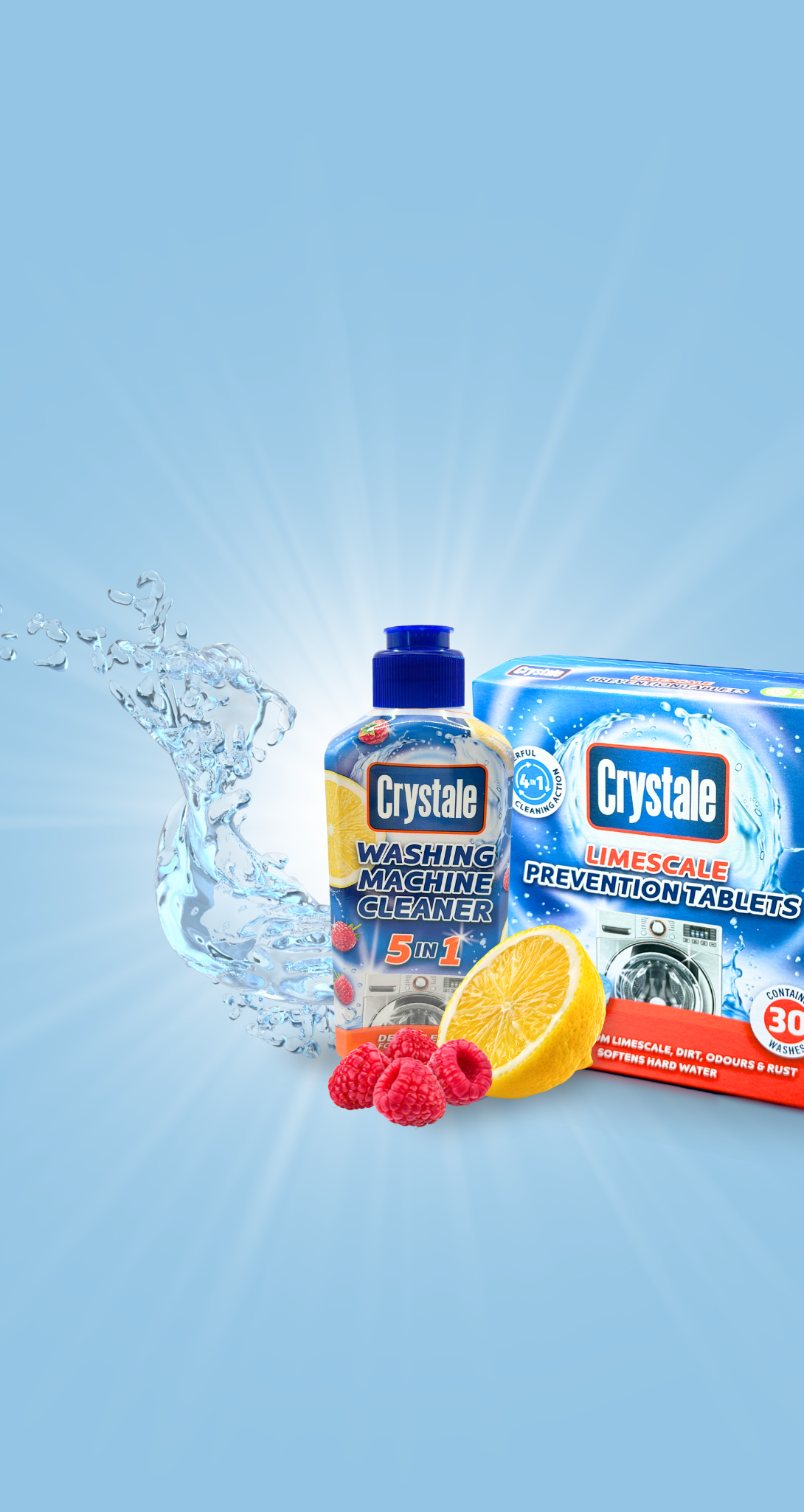 Crystale in-wash Dishwasher Cleaner