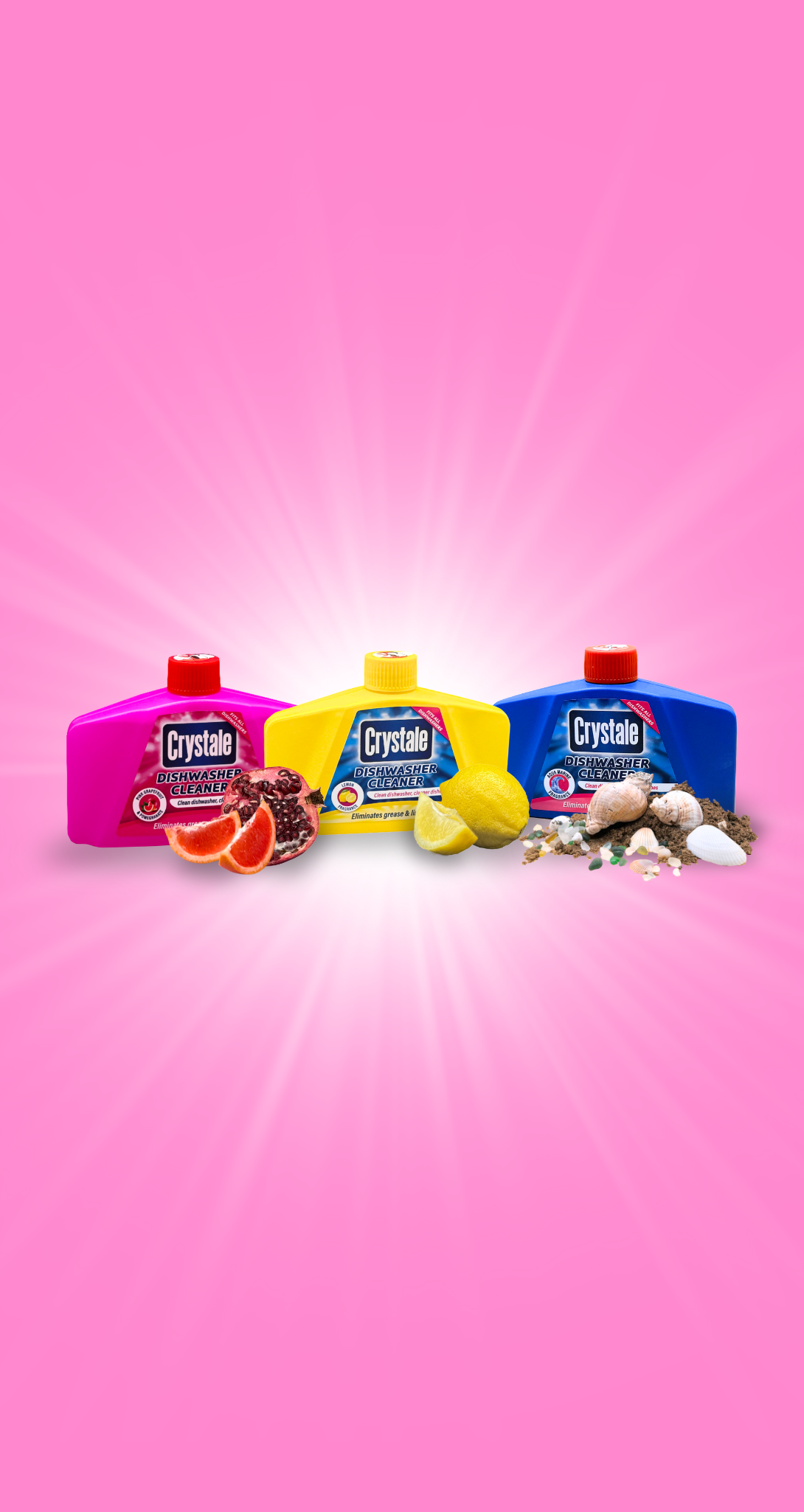 Crystale in-wash Dishwasher Cleaner